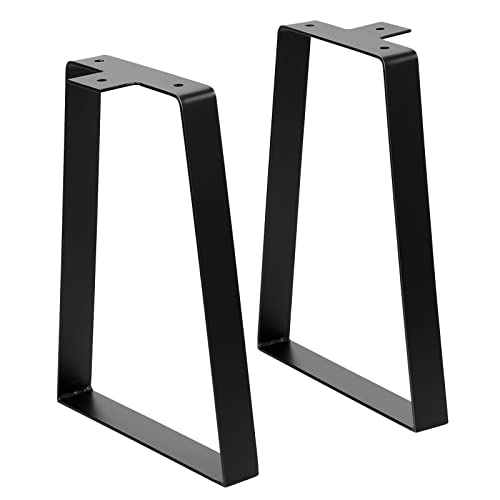 SIGNSTEK 14 inch Trapezoid Metal Table Legs