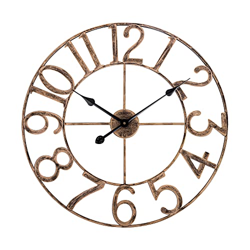 Silent Analog Non Ticking Kitchen Wall Clock 51PPchnCn1L 