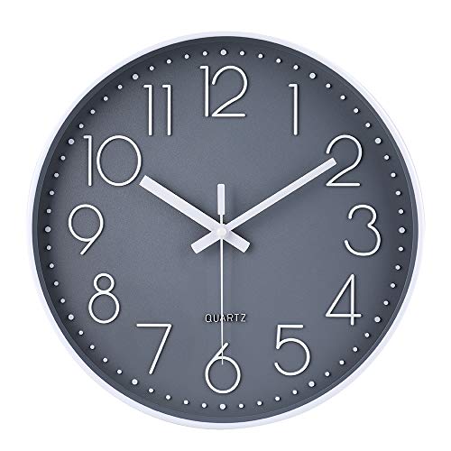 Silent Battery Operated Wall Clock