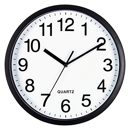Silent Non Ticking 10 Inch Wall Clock