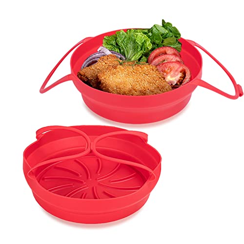 Silicone Air Fryer Liner - Selabela 2-Pack 8.6in