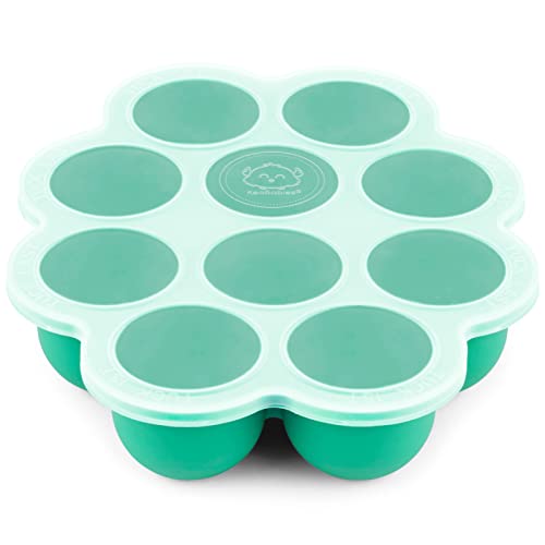 KeaBabies Baby Food Freezer Tray - Silicone, BPA-Free Storage Solution