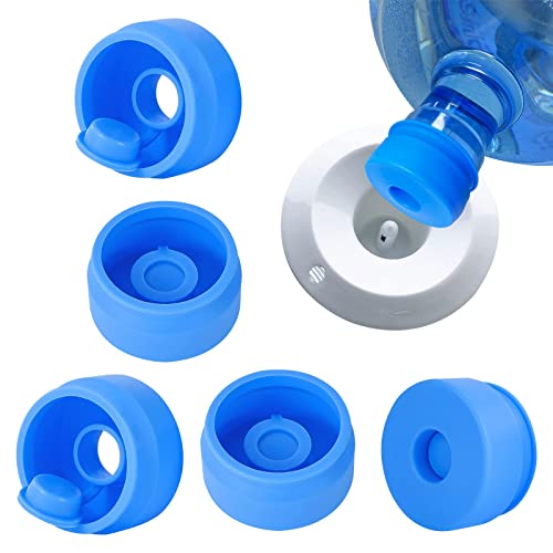 Silicone Reusable Water Jug Cap - Non-Spill Replacement Cap