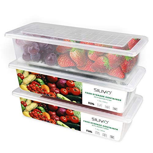 Dependable Industries Fruit and Vegetable Saver Storage Basket Strawberries  Blueberries - Promotes Airflow and Prevents Spoilage Produce Storage