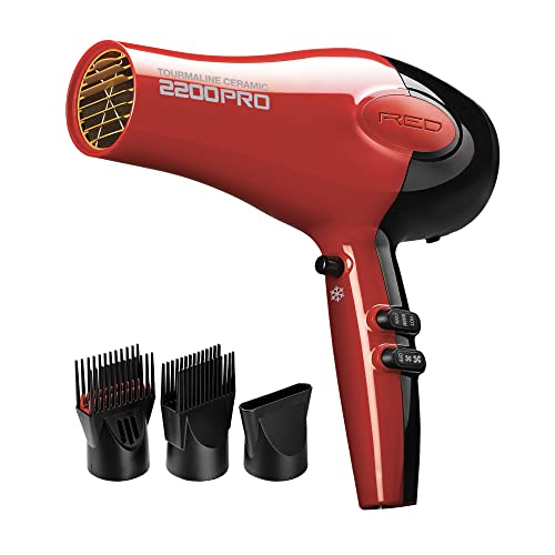 Red by Kiss Tourmaline Ceramic 2200PRO Hair Dryer