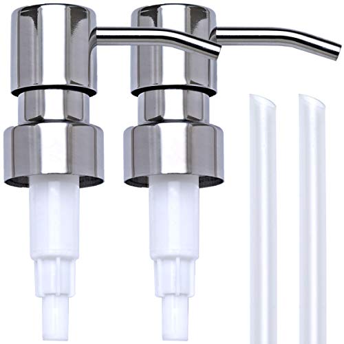Silver 304 Rust Proof Stainless Steel Lotion Dispenser Pumps