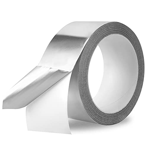 Silver Aluminum Foil Tape for Ductwork, Dryer Vent, HVAC