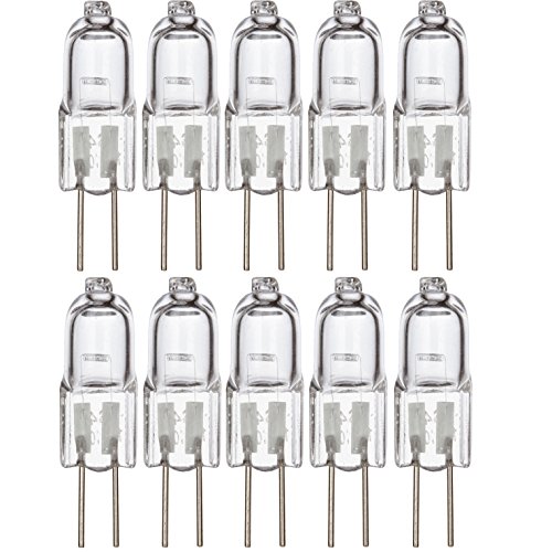 Simba Lighting Halogen G4 T3 10W Bi-Pin Bulb (10 Pack)