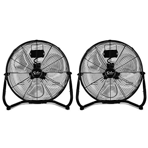 Simple Deluxe 12 Inch 3-Speed High Velocity Fan