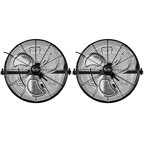Simple Deluxe High Velocity Wall-Mount Fan