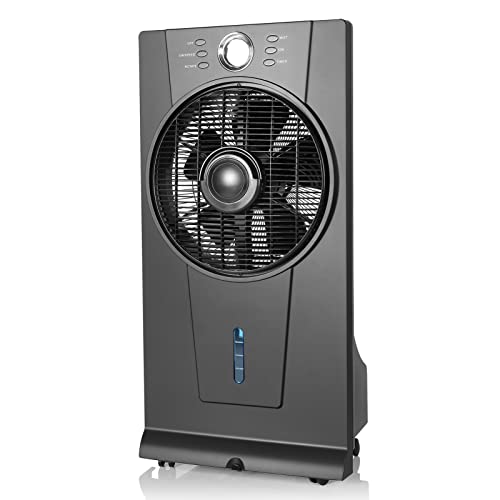 Simple Deluxe Misting Fan with Remote Control and Timer