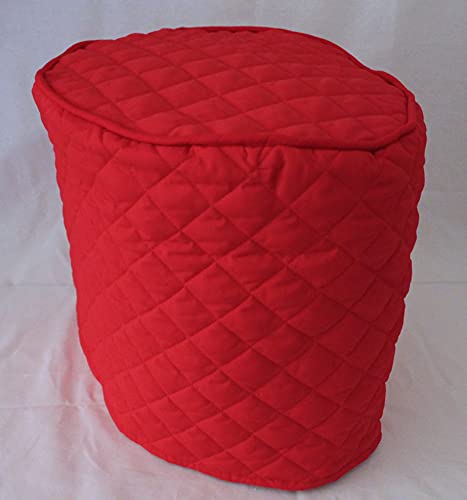 Simple Home Inspirations Quilted Slow Cooker Cover (6Qt Oval, Red)