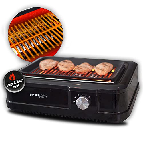 Simple Living Infrared Electric Indoor Smokeless Grill