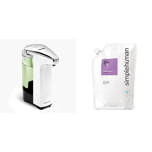 simplehuman Touch-Free Sensor Liquid Soap Pump Dispenser