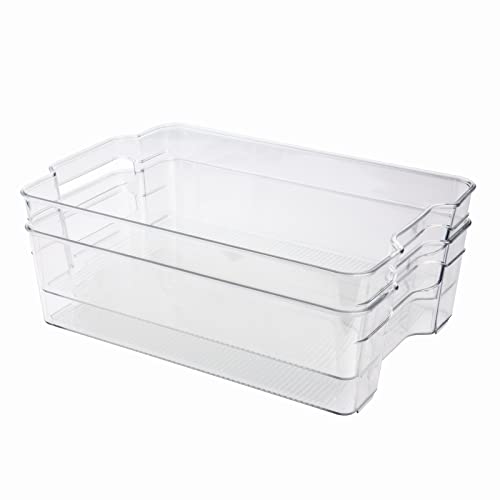 Simplemade Clear Refrigerator Organizers