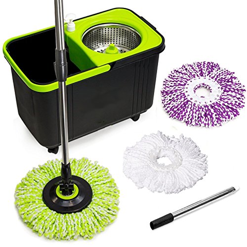 Simpli-Magic Spin Mop Cleaning Kit with Refills