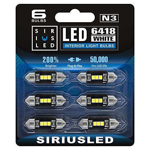 SIR IUS LED N3 6418 LED bulbs - Super Bright Festoon Lights