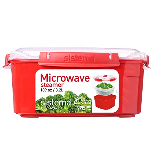 Sistema Microwave Steamer - Cook Food and Vegetables with Ease