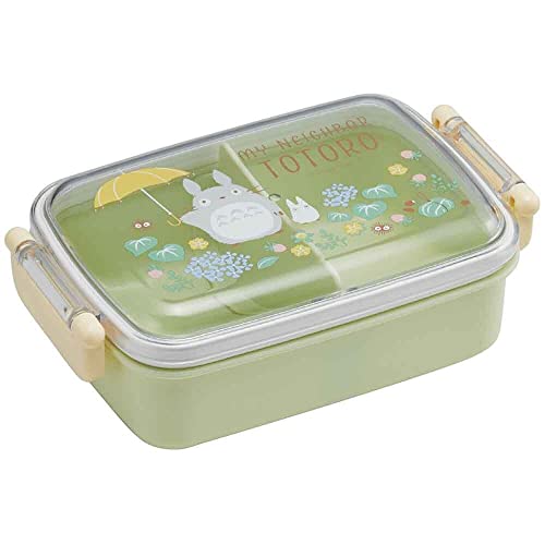Skater my neighbor totoro bento lunch box (22oz) - cute lunch carrier with  secure 4-point locking lid - authentic japanese design 