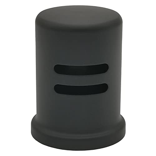 Skirted Dishwasher Air Gap Cover in Black