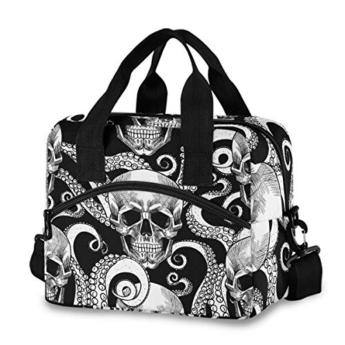 Skull Octopus Lunch Bag