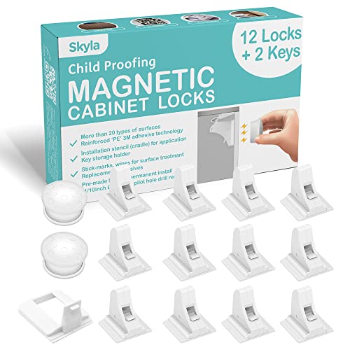 Skyla Homes Magnetic Cabinet Locks