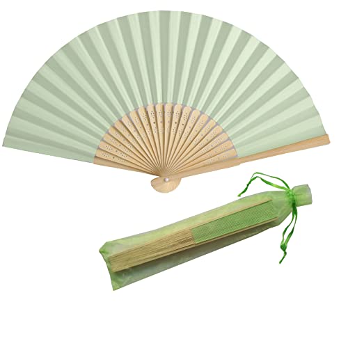 SL Crafts Paper Hand Fan with Gift Bags