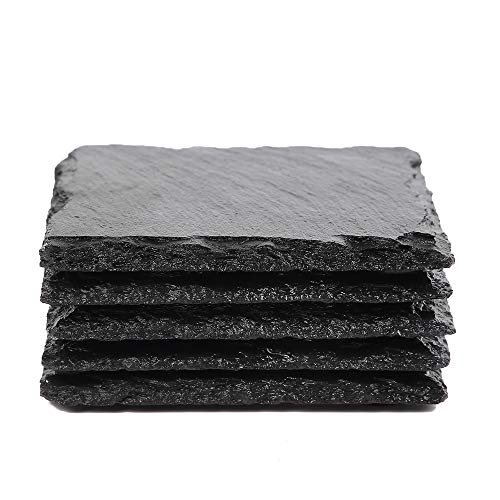 Slate Stone Drink Coasters - Stylish and Functional Home Accessories