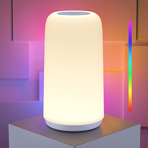 Sleek Design & RGB Mode 3 Way Dimmable Night Lamp