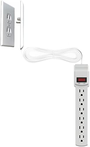 Sleek Socket 6 Outlet Surge Protector