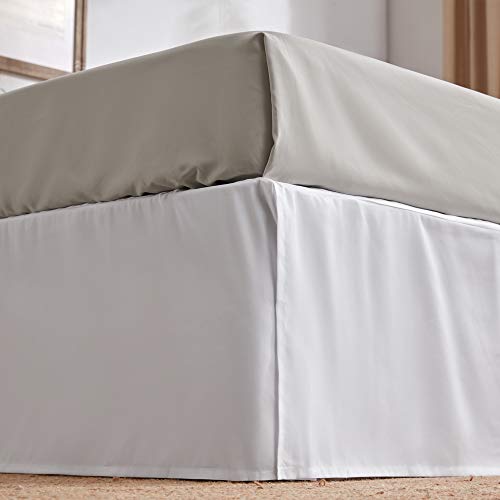 SLEEP ZONE Pleated Bed Skirt