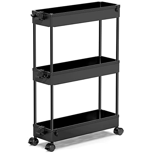 SLIM Rolling Storage Cart for Small Spaces
