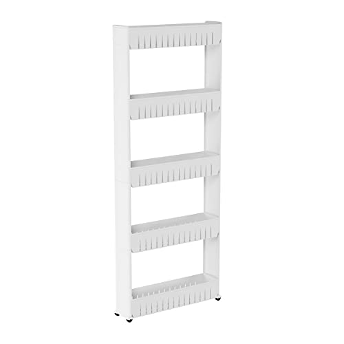 Slim Slide Out Pantry Rack for Narrow Spaces
