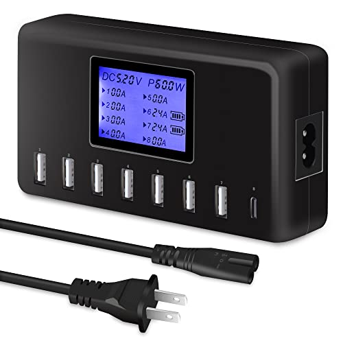 Slitinto 8-Port USB Charging Station