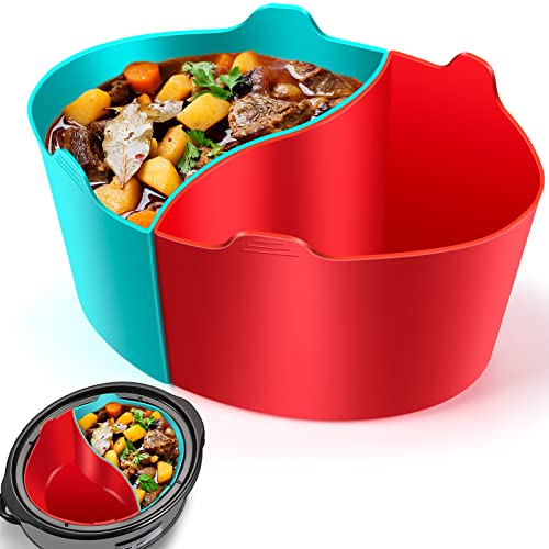 6 QT Easyjoy Silicone Slow Cooker Liners: BPA Free & Dishwasher Safe