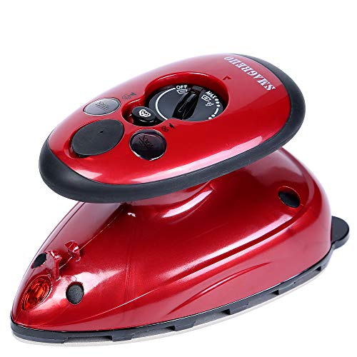 SMAGREHO Dual Voltage Travel Iron with Non-Stick Soleplate