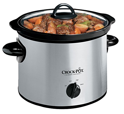Small 3 Quart Round Slow Cooker