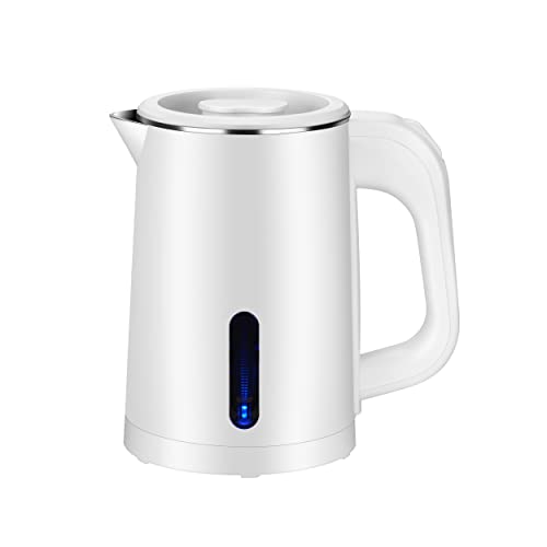 Portable Stainless Steel Electric Tea Kettle - 0.8L