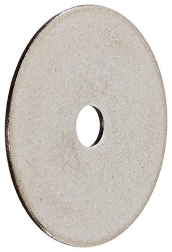 18-8 Stainless Steel Flat Washers, 1/2" Hole, 10 Pack