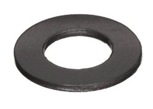 Black Oxide Flat Washer, 1" Screw Size, 1-1/16" ID, 2" OD, 0.134" Thick