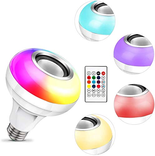 Smart LED Bulb with Bluetooth Speaker
