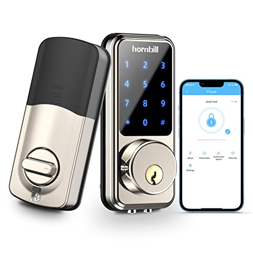 Smart Door Lock with Keypad, Keyless Entry Home