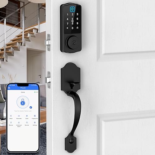 Smart Lock with Keypad Door Lock and Handle Set
