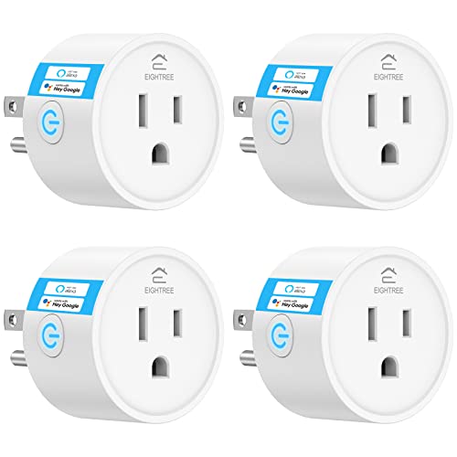 EIGHTREE  Smart Plug Bluetooth Mesh, One Command Alexa Direct  Connection