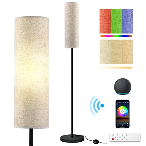 Smart RGB Floor Lamp with Remote & WiFi APP