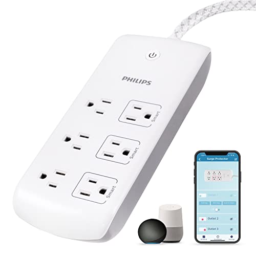 Smart Surge Protector with Individual Control