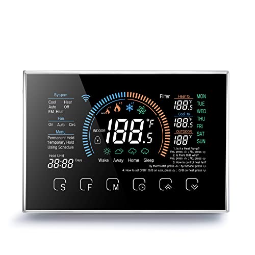 Smart Thermostat for Home with WiFi and Voice Control