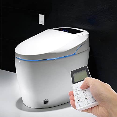 Smart Toilet with Heated Seat and Auto Features