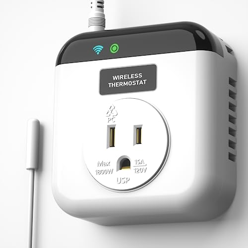Smart WiFi Thermostat Plug Socket