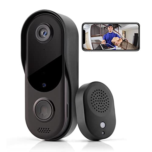 Smart WiFi Video Doorbell with Two-Way Talk and HD Visuals